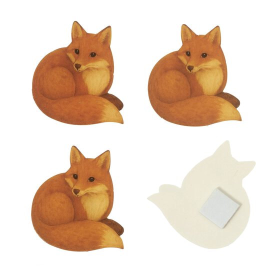 Fox Card Toppers 4 Pack  image number 3