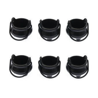 Black Cauldron Embellishments 6 Pack