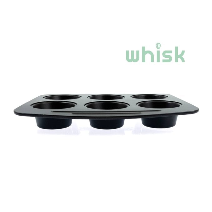 Whisk Non-Stick Carbon Steel Muffin Tin 6 Cups image number 1