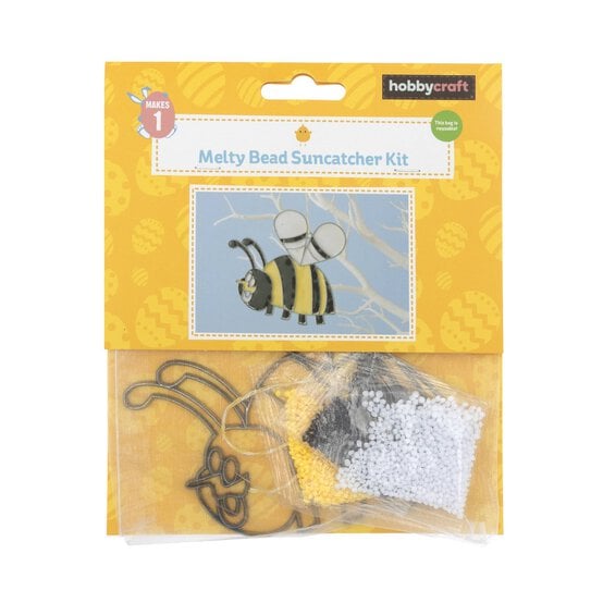 Melty Bead Bee Suncatcher Kit image number 4