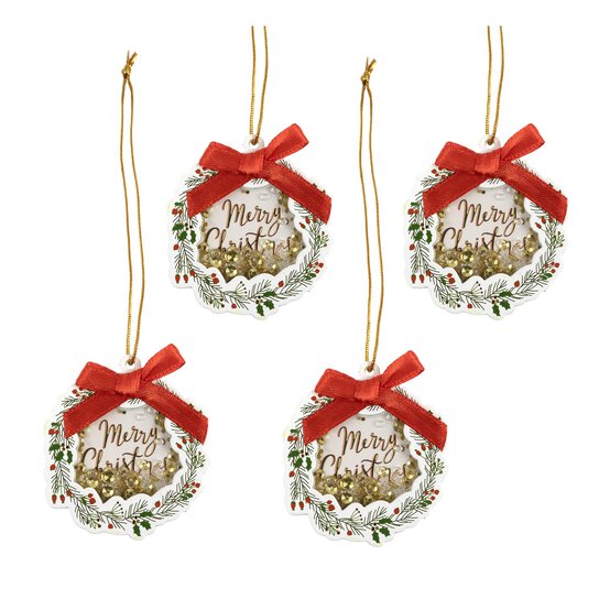 Wreath Shaker Tags 4 Pack  image number 1