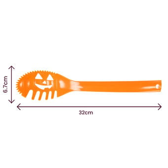 Orange Halloween Ladle image number 3