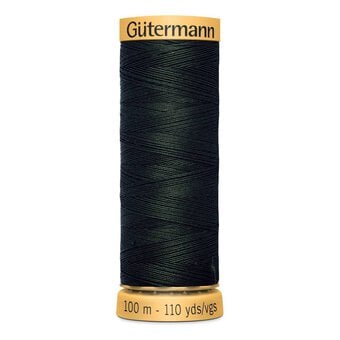 Gutermann Green Cotton Thread 100m (8812)