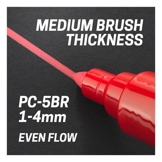 Uni-ball Posca Red PC-5BR Marker Pens 2 Pack image number 4