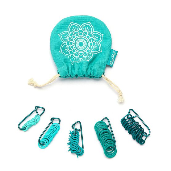 KnitPro Mindful Stitch Markers 100 Pack image number 3