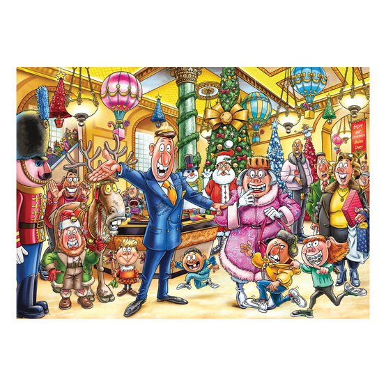 Wasgij Very Merry Makeover Jigsaw Puzzles 1000 Pieces 2 Pack image number 2
