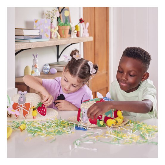 Cream Easter Bonnet 10 Pack Bundle image number 3