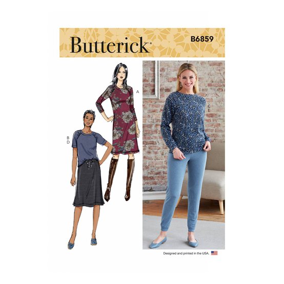 Butterick Women&rsquo;s Separates Sewing Pattern B6859 (XS-M) image number 1