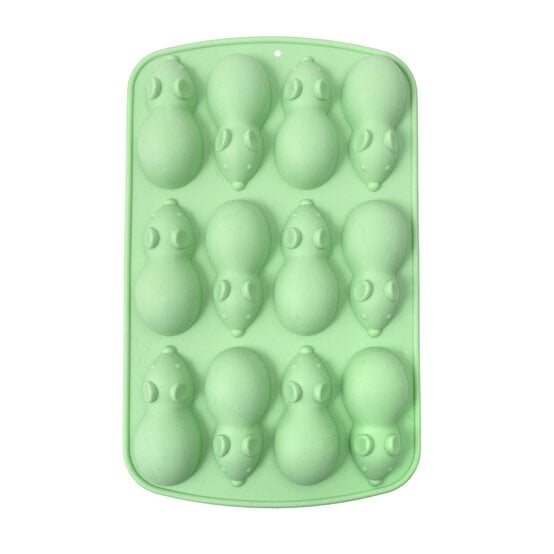 Whisk Mice Silicone Candy Mould 12 Wells image number 1