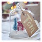 Fillable Glass Cloche Hanging Decoration 10cm image number 3
