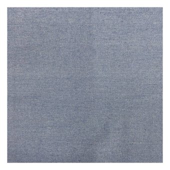 Baby Blue Cotton Denim Fabric by the Metre image number 2
