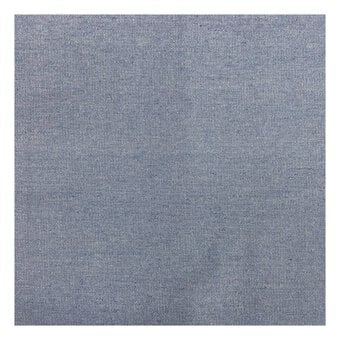 Baby Blue Cotton Denim Fabric by the Metre