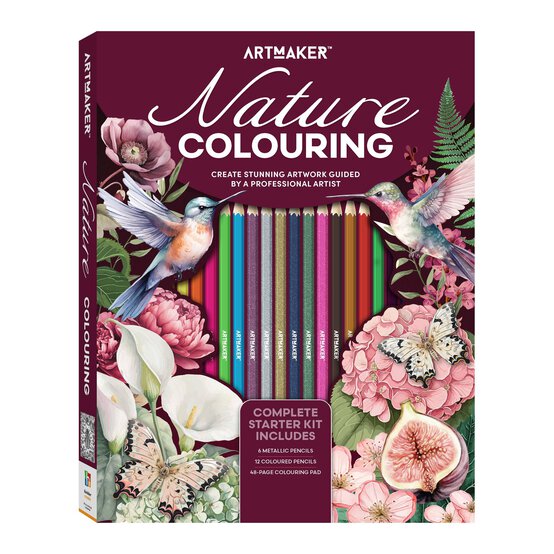 Artmaker Nature Colouring Kit image number 1