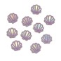 Mini Shell Iron-On Motifs 10 Pack  image number 1