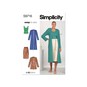 Simplicity Women's Top, Cardigan and Skirt  Sewing Pattern S9716 (D5 4-12) image number 1