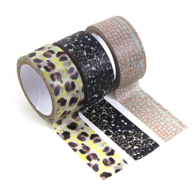 In The Wild Washi Tape 3m 3 Pack image number 1