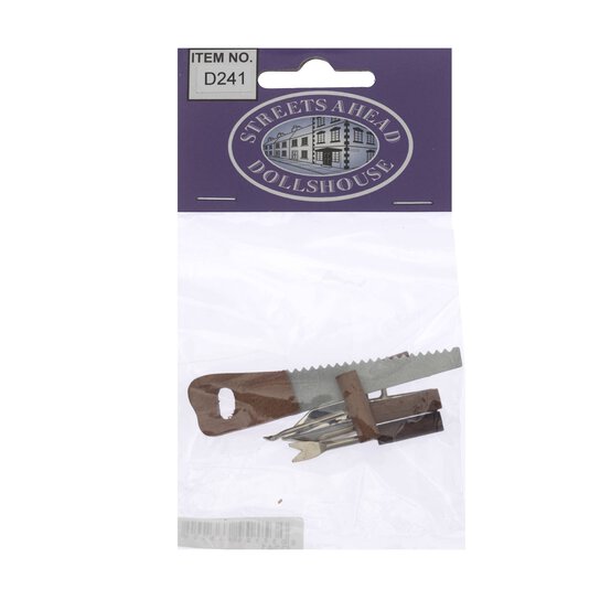 Doll&rsquo;s House Tool Set 6 Pieces image number 3