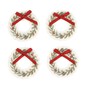 Wreath with Bow Card Toppers 4 Pack image number 1