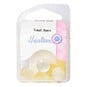 Hemline Cream Basic Knitwear Button 8 Pack image number 2