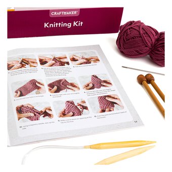 CraftMaker Knitting Kit Gift Box image number 2