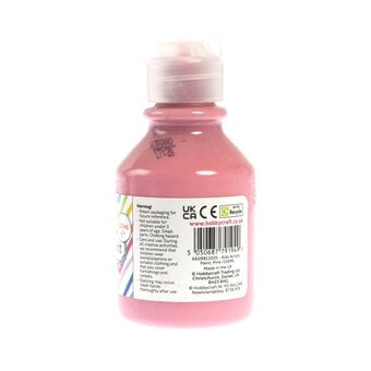 Kids’ Pink Acrylic Paint 150ml image number 3