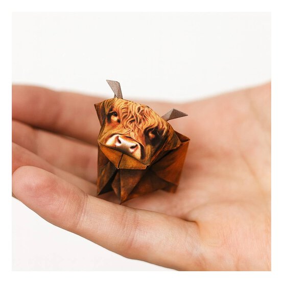 Pikiii Fold Your Own Highland Cows Kit image number 3