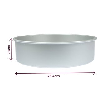 Whisk Round Aluminium Cake Tin 10 x 3 Inches image number 3