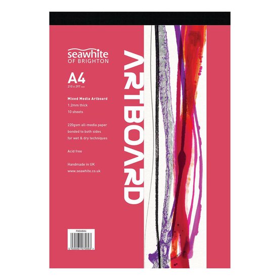 Seawhite Mixed Media Artboard A4 image number 1