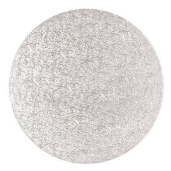 Silver Foil Round Cake Drum 11 Inches