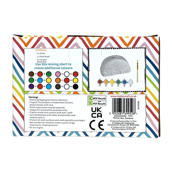 Paint Your Own Rainbow Money Box image number 8