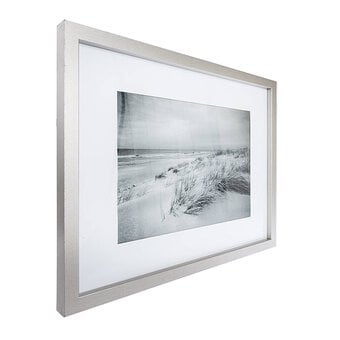 Metallic Silver Picture Frame 30cm x 40cm image number 3
