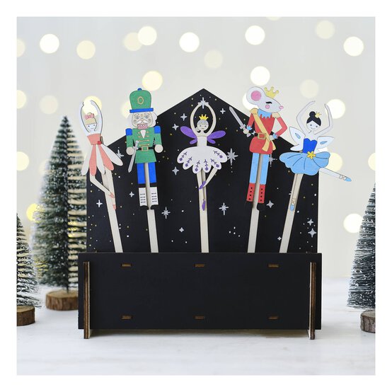 Make Your Own Wooden Nutcracker Scene image number 1