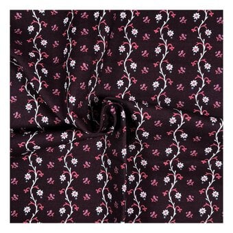 V&A Regency Threads Regal Vine Cotton Fabric by the Metre