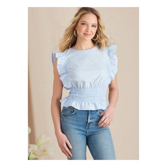 Simplicity Women&rsquo;s Tops Sewing Pattern S9605 (6-14) image number 5