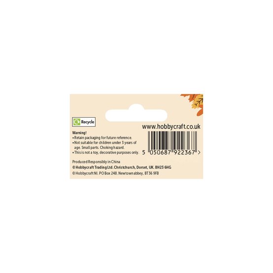 Resin Pumpkin Embellishments 6 Pack  image number 6