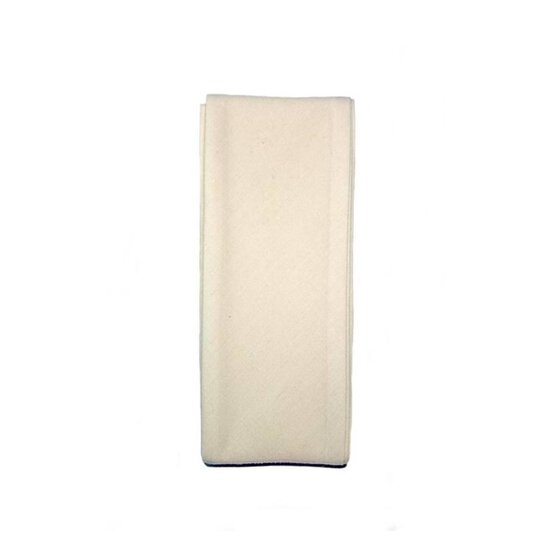 Ivory Poly Cotton Bias Binding 50mm x 2.5m image number 1