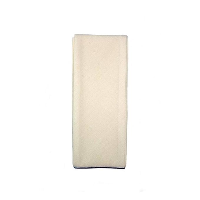 Ivory Poly Cotton Bias Binding 50mm x 2.5m image number 1