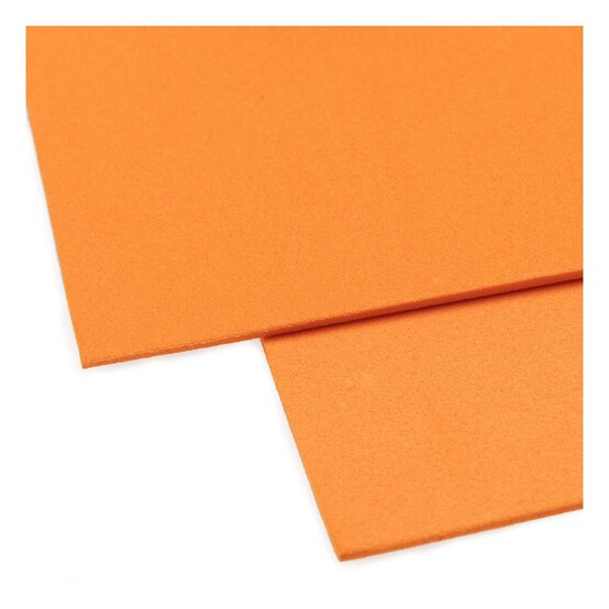 Orange EVA Foam Sheet 45cm x 30cm image number 3