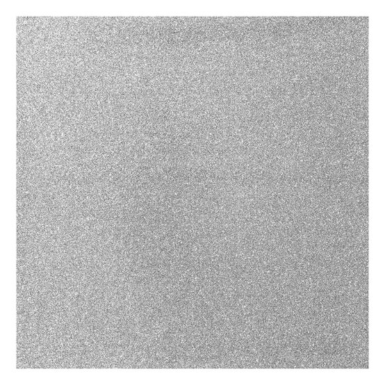 Cricut Silver Glitter Iron-On 12 x 19 Inches image number 2