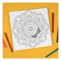 Mandala Colour-in Canvas image number 2