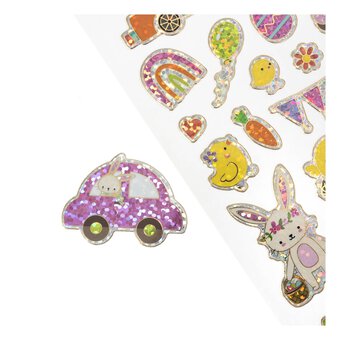 Easter Holographic Laser Stickers
