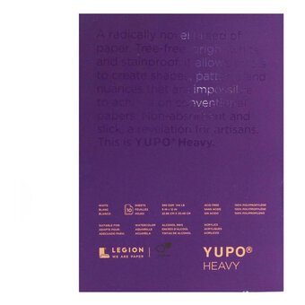 Yupo Heavy Pad 9 x 12 Inches 10 Sheets image number 2