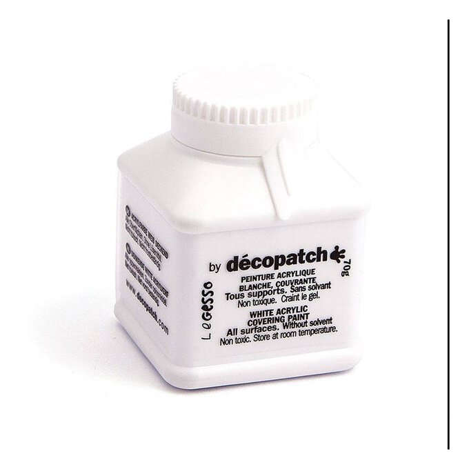 Decopatch White Gesso Primer 70g image number 1