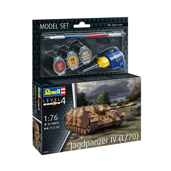 Revell Jagdpanzer IV L-70 Model Set 1:76 image number 1