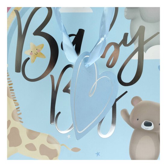 Baby Boy Gift Bag 26.5cm x 33cm image number 3