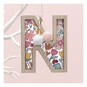 Hanging Wooden Letter N 7.5cm image number 1