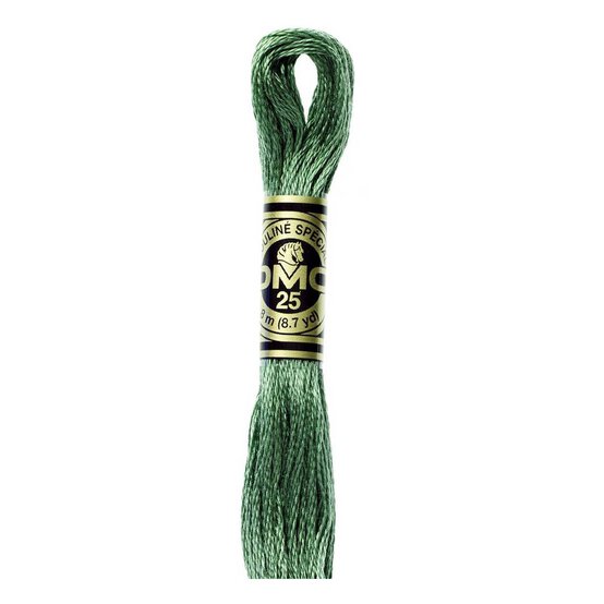 DMC Green Mouline Special 25 Cotton Thread 8m (367) image number 1