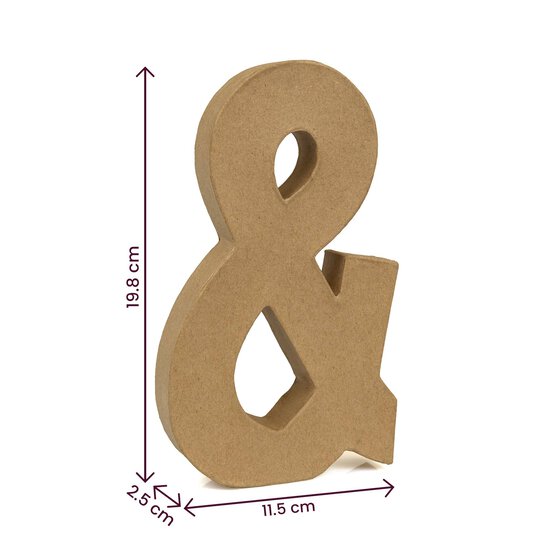 Mache Ampersand 20cm image number 5