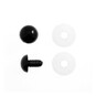 Trimits Black Toy Safety Eyes 15mm 4 Pack image number 1