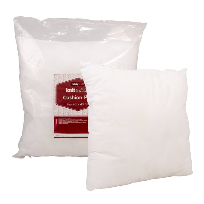 Square Cushion Pad 43 x 43 cm Hobbycraft